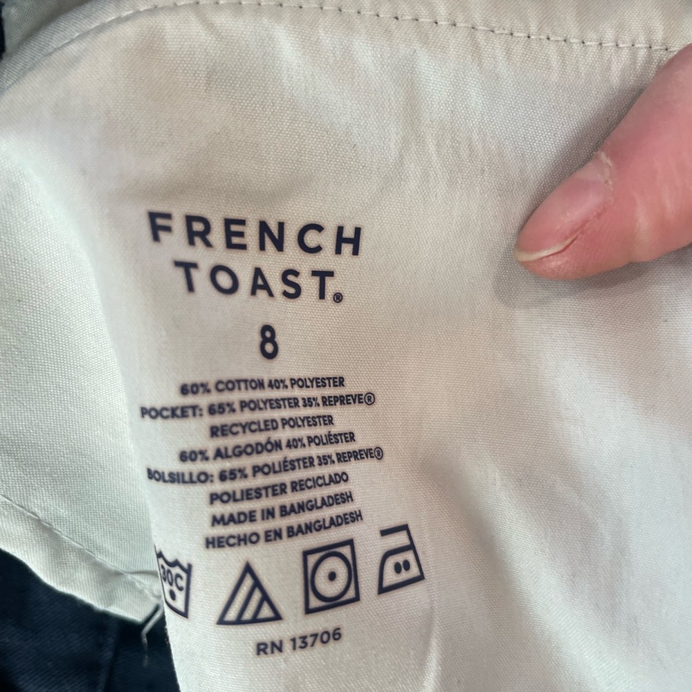 Boy’s Navy Dress Pants - Picture 3 of 3